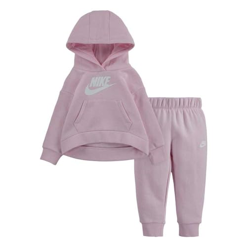 Nike Babys (Mädchen) Club Fleece Set Tracksuit, Rosa, 18 Monate EU Nike Babys (Mädchen) Club Fleece Set Tracksuit, Rosa, 18 Monate EU von Nike