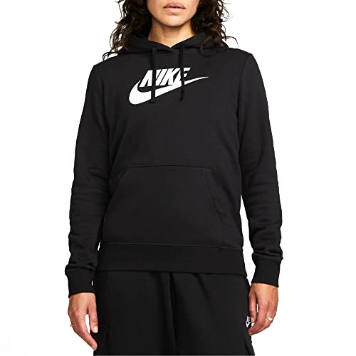 Nike Club Po Kapuzenpullover Black/White L von Nike