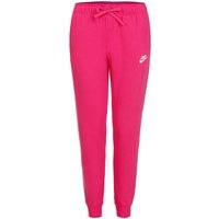 Nike Club Standard Mid-Rise Fleece Trainingshose Damen in pink, Größe: L von Nike