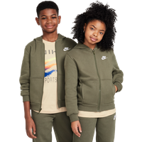 Nike fleece Unisex Kapuzenpullover - Olivgrün - Größe: 137 - 147 CM - Foot Locker von Nike