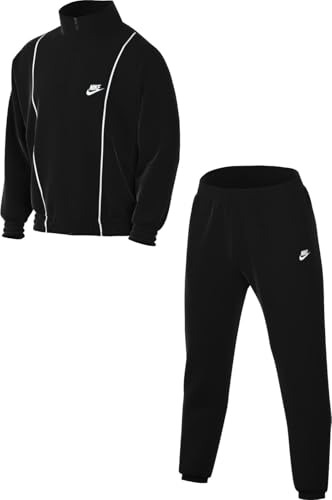 Nike Club Web-Tracksuit Für Herren, Black/Smoke Grey/Lt Smoke Grey/White, HJ1985-010, S von Nike