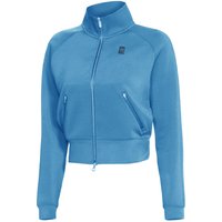 Nike Court Dri-fit Heritage Trainingsjacke Damen Hellblau Nike Court Dri-fit Heritage Trainingsjacke Damen Hellblau von Nike
