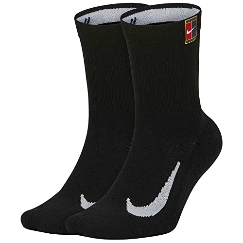 Nike Court Multiplier Cushioned Socken Black/Black M Nike Court Multiplier Cushioned Socken Black/Black M von Nike