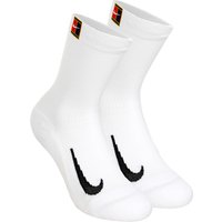 Nike Court Multiplier Cushioned Tennissocken 2er Pack Weiß - 38-42 Nike Court Multiplier Cushioned Tennissocken 2er Pack Weiß - 38-42 von Nike