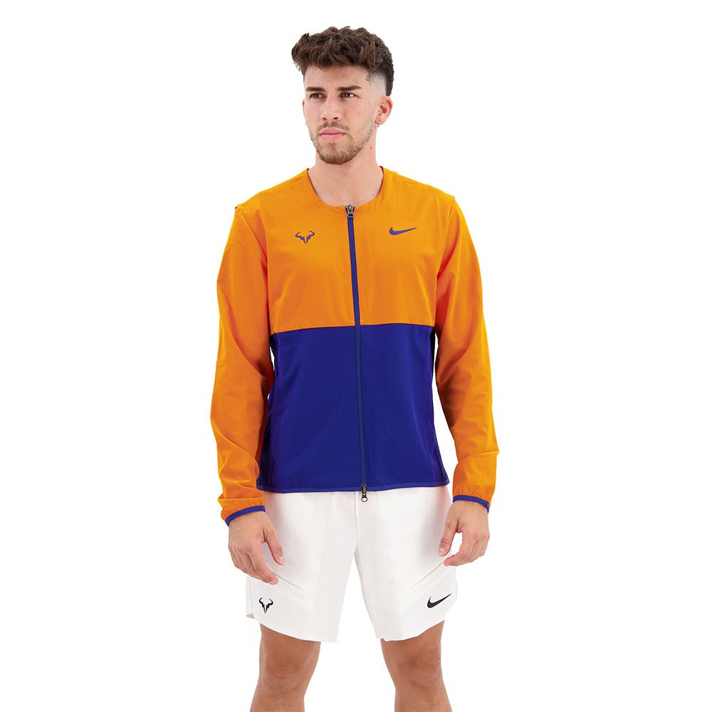 Nike Court Rafa Jacket Orange,Blau S Mann von Nike