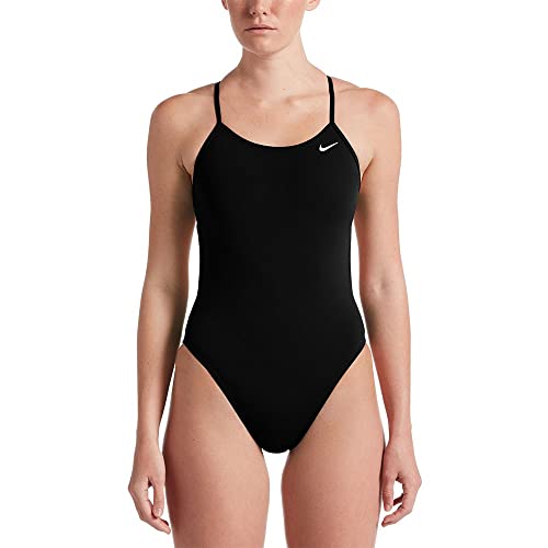 Nike Damen Cut-Out One Piece Schwimmanzug, Schwarz, 34 EU Nike Damen Cut-Out One Piece Schwimmanzug, Schwarz, 34 EU von Nike