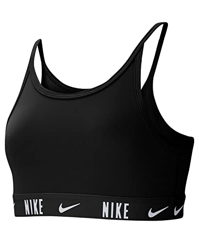 Nike DB3710 G NK TROPHY BRA Sports bra girls black/black/white XL+ von Nike