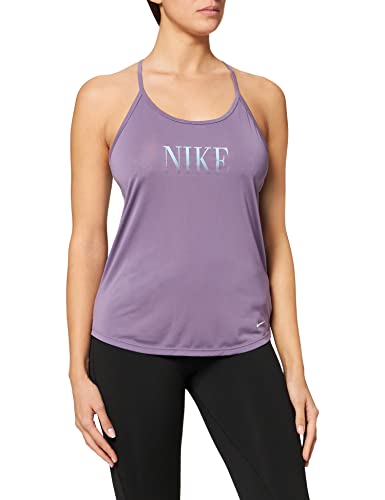 Nike DD4561 W NK ONE DF ELSTKA STD TK Vest Women's Amethyst Smoke/copa/White L von Nike