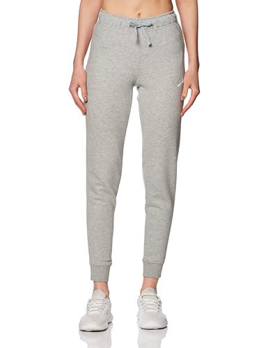 NIKE DQ5174-063 W NSW Club FLC MR Pant Tight Pants Damen DK Grey Heather/Weiß Größe M von Nike