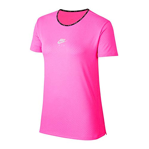 Nike Damen Air T-Shirt, Fire Pink/Reflective Silv, XS Nike Damen Air T-Shirt, Fire Pink/Reflective Silv, XS von Nike