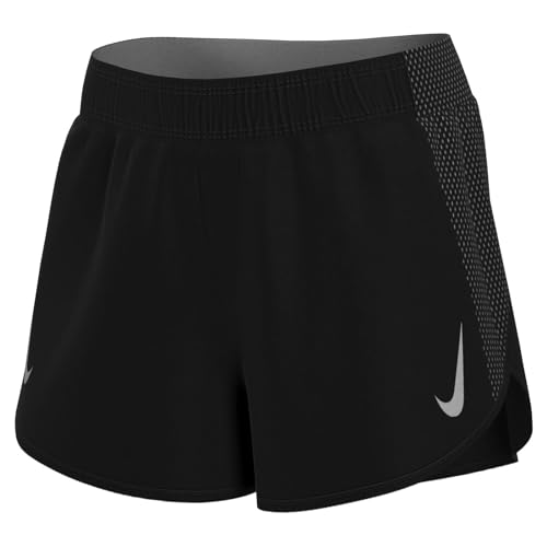 Nike Damen Df Tempo Shorts, Black/Reflective Silv, M von Nike