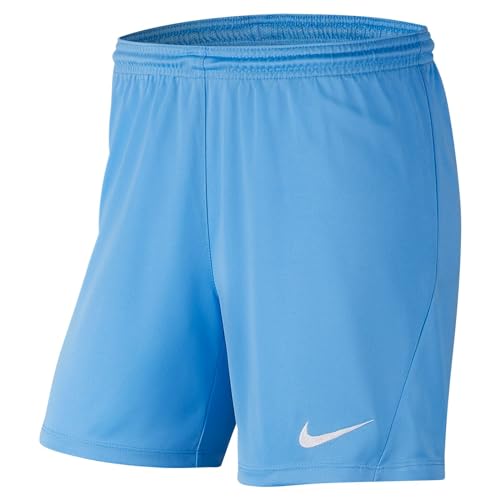 Nike Damen Dri-FIT Park 3 Fußball-Shorts Stricken, Universität Blau/Weiß, S von Nike