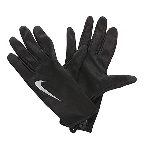 Nike Damen Dri-Fit Running Handschuhe Und Mützen, Black/Silver, S Nike Damen Dri-Fit Running Handschuhe Und Mützen, Black/Silver, S von Nike