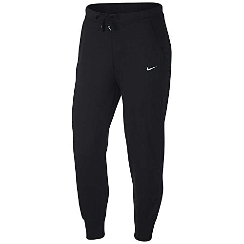 Nike Damen Dry Get Fit Fleece Tape Hose, Black/White, XS von Nike