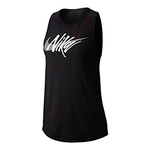 Nike Damen Dry Legend Swoosh Tanktops, Black, L von Nike