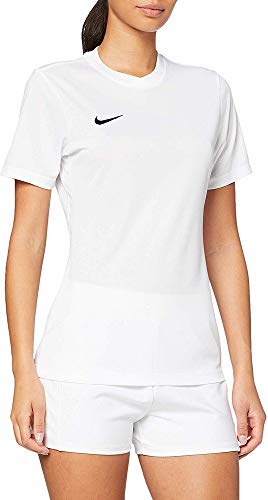 Nike Damen Dry Team Park VI Football Jersey T-shirt, Weiß/Schwarz, S von Nike