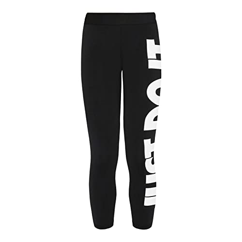 Nike Damen W Nsw Essntl Gx Hr Lggng Jdi Leggings, Black/White, S EU Nike Damen W Nsw Essntl Gx Hr Lggng Jdi Leggings, Black/White, S EU von Nike