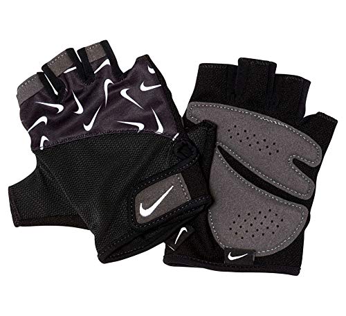 Nike Womens (Printed) Gym Elemental Fitness Gloves Black/Black/White L von Nike