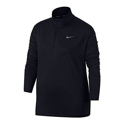 Nike Damen Langarmshirt Element, Black, M, AA4631-010 von Nike