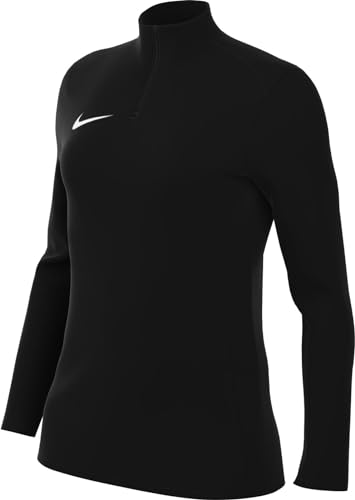 Nike FD7589-010 W NK SF STRK24 DRIL TOP Sweatshirt Damen Black/Black/White/White Größe S Nike FD7589-010 W NK SF STRK24 DRIL TOP Sweatshirt Damen Black/Black/White/White Größe S von Nike