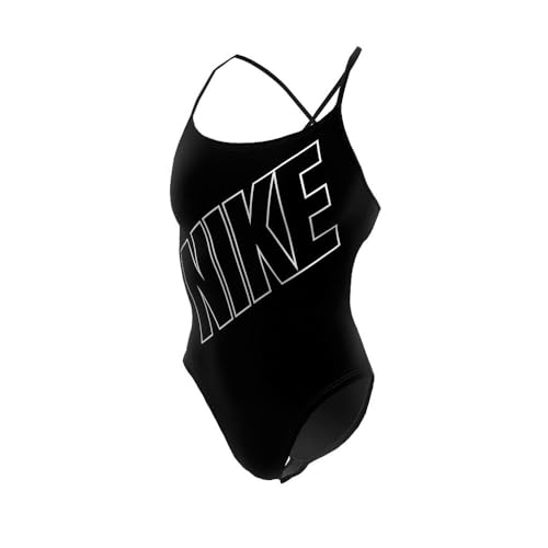 Nike Damen NESSF019-001_26 Zweiteiliger Badeanzug, Schwarz, 34 Nike Damen NESSF019-001_26 Zweiteiliger Badeanzug, Schwarz, 34 von Nike