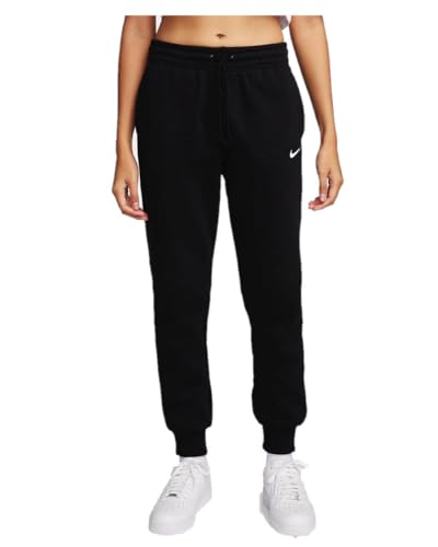 Nike Damen NSW Phnx FLC Mr Pant Std Hose, Black/Sail, M EU Nike Damen NSW Phnx FLC Mr Pant Std Hose, Black/Sail, M EU von Nike