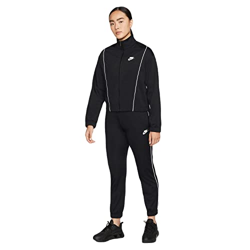 Nike NSW ESSNTL PQE Trainingsanzug Black/White/White XS von Nike