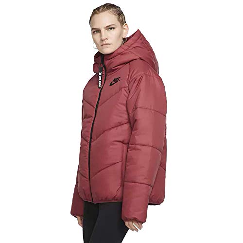 Nike Damen NSW Wr Syn Fill Hooded Jacken, Cedar/Cedar/Black, L von Nike