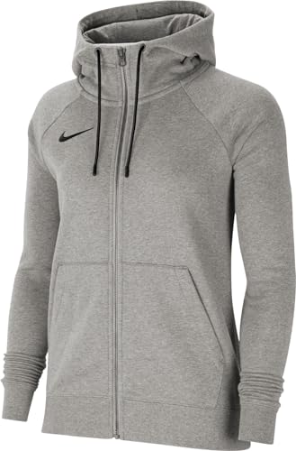Nike Damen Nk FLC Park20 Fz Hoodie Sweatshirts, Dk Grey Heather/Black/Black, XS EU Nike Damen Nk FLC Park20 Fz Hoodie Sweatshirts, Dk Grey Heather/Black/Black, XS EU von Nike