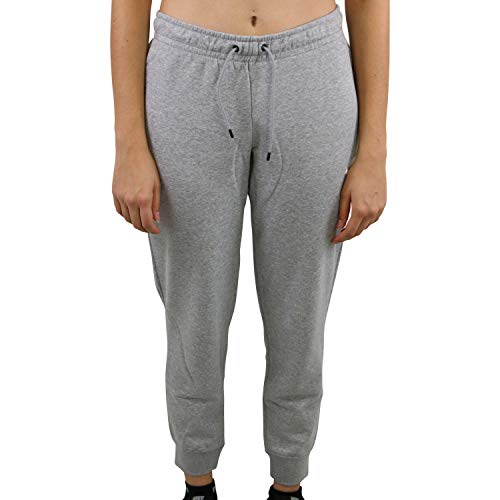 Nike Damen Nsw Essntl Tight Flc Sweatpants, Dk Grey Heather/White, M EU von Nike