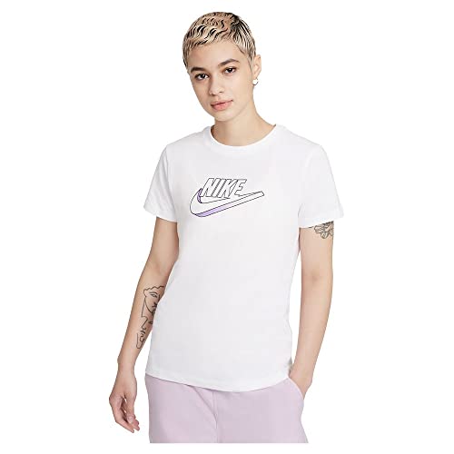 Nike Damen Nsw Futura T Shirt, Weiß, M EU Nike Damen Nsw Futura T Shirt, Weiß, M EU von Nike