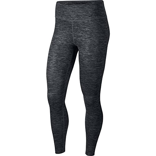 Nike Damen One Luxe Melierte Tights, Black/Clear, XS Nike Damen One Luxe Melierte Tights, Black/Clear, XS von Nike