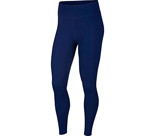 Nike Damen One Luxe Tights, Blue Void/Clear, S Nike Damen One Luxe Tights, Blue Void/Clear, S von Nike