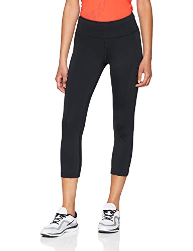 Nike Damen Power Hyper Crop 3/4 Trainings-Tights, Black/Clear, XS von Nike