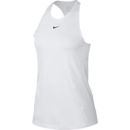 Nike Damen Pro Tanktop, White/Black, XL Nike Damen Pro Tanktop, White/Black, XL von Nike