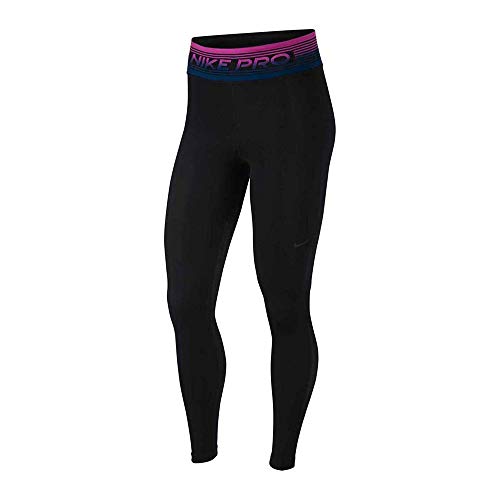 Nike Damen Pro Tights, Black/Dark Smoke Grey, L Nike Damen Pro Tights, Black/Dark Smoke Grey, L von Nike