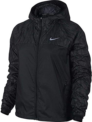 Nike Damen Shield Flash Jacke, schwarz, M Nike Damen Shield Flash Jacke, schwarz, M von Nike