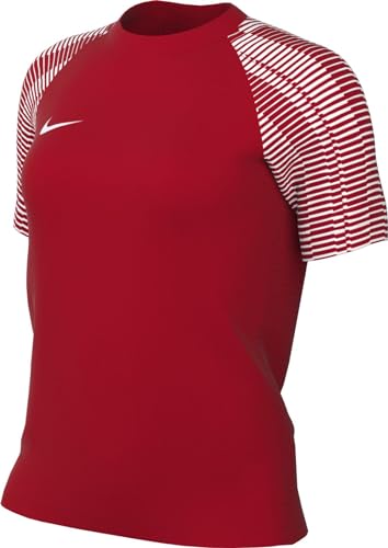 Nike FZ4887-657 W NK DF Academy JSY SS Sweatshirt Damen University RED/White/White Größe S von Nike