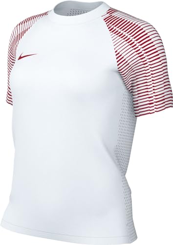 Nike FZ4887-104 W NK DF Academy JSY SS Sweatshirt Damen White/White/University RED Größe XS Nike FZ4887-104 W NK DF Academy JSY SS Sweatshirt Damen White/White/University RED Größe XS von Nike