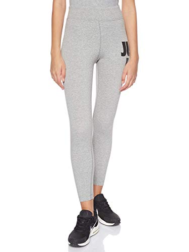 Nike Damen Sportswear Leg-A-See Futura Leggings, Dark Grey Heather/Black, L Nike Damen Sportswear Leg-A-See Futura Leggings, Dark Grey Heather/Black, L von Nike