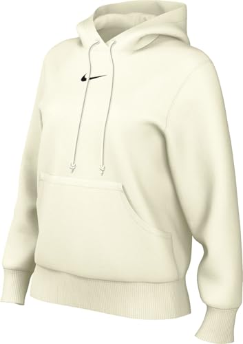 Nike Damen Sportswear Phoenix Std Po Kapuzenpullover, Sail/Black, XS von Nike