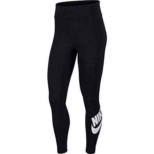 Nike Damen Sportswear Tights, Black/White, XL von Nike