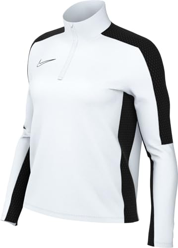 Nike Damen Top W Nk Df Acd23 Dril Top Bd, White/Black/Black, DX0513-100, M von Nike