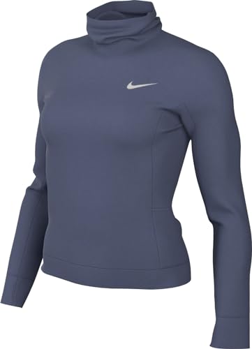 Nike Damen Top W Nk Swift Elemnt Tf Ttlnk, Diffused Blue/Reflective Silv, FB5306-491, M von Nike