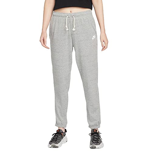 Nike Damen Vintage Trainingshose, Dk Grey Heather/White, L EU von Nike