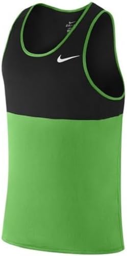 Nike Damen W NK Dry ELASTIKA Plus Tank Top, Black/White, 3X Nike Damen W NK Dry ELASTIKA Plus Tank Top, Black/White, 3X von Nike