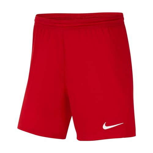 Nike Damen W Nk Df Park Iii Nb K Shorts, University Red/White, L EU von Nike