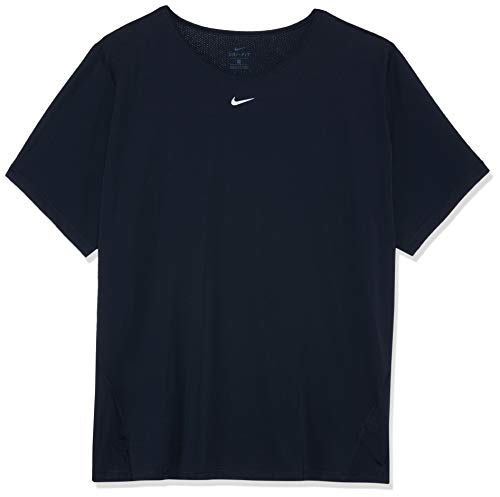 Nike Damen W NP SS All Over MESH Plus T-Shirt, Black/White, 2X Nike Damen W NP SS All Over MESH Plus T-Shirt, Black/White, 2X von Nike