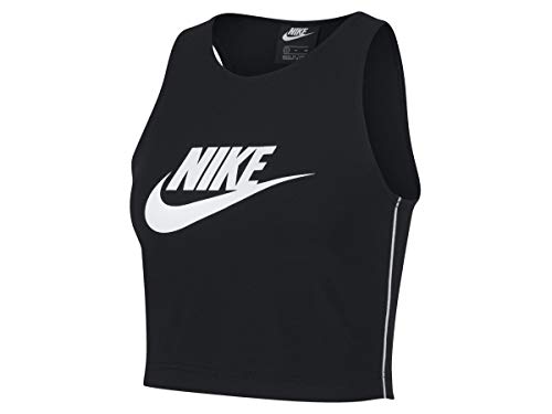 Nike Damen W NSW HRTG Tank, Black/White, XL Nike Damen W NSW HRTG Tank, Black/White, XL von Nike