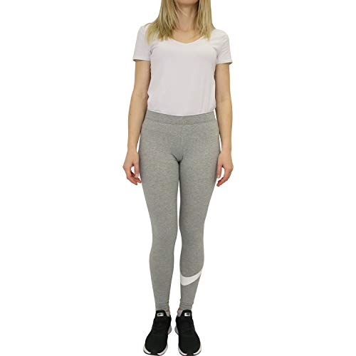 Nike Damen W Nsw Club Logo2 Leggings, Grau, S-L Slim EU Nike Damen W Nsw Club Logo2 Leggings, Grau, S-L Slim EU von Nike